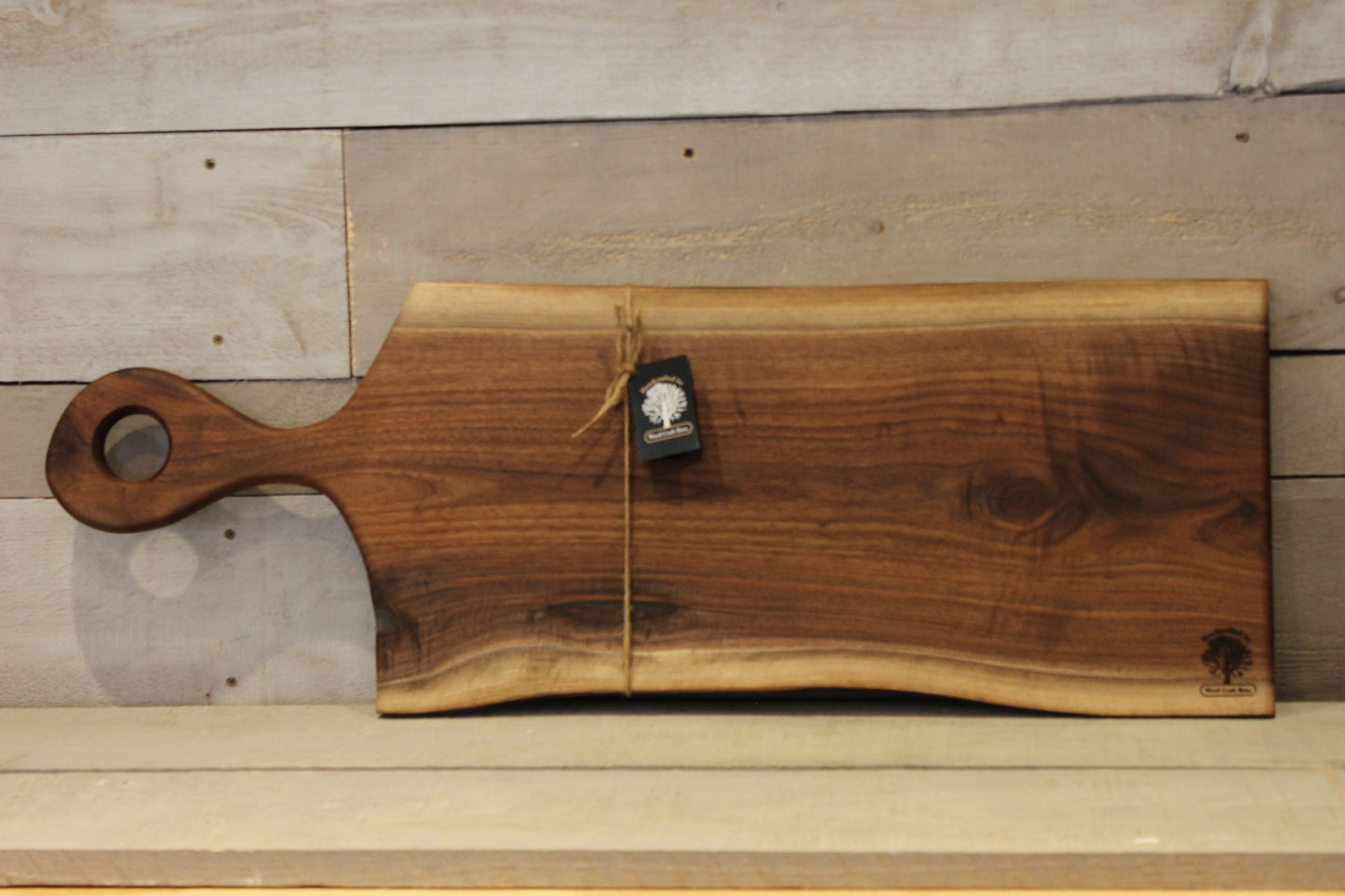 Live Edge Large Serving Board (WBL614)-Wooden Serving Board-Woodcraft Bros
