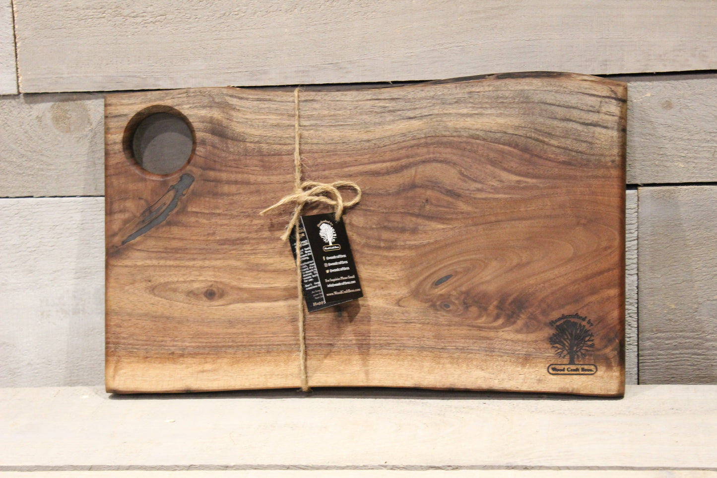 Live Edge Small Serving Board (WBS602)