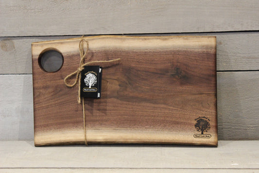 Live Edge Small Serving Board (WBS613)-Live Edge Charcuterie Board-Woodcraft Bros