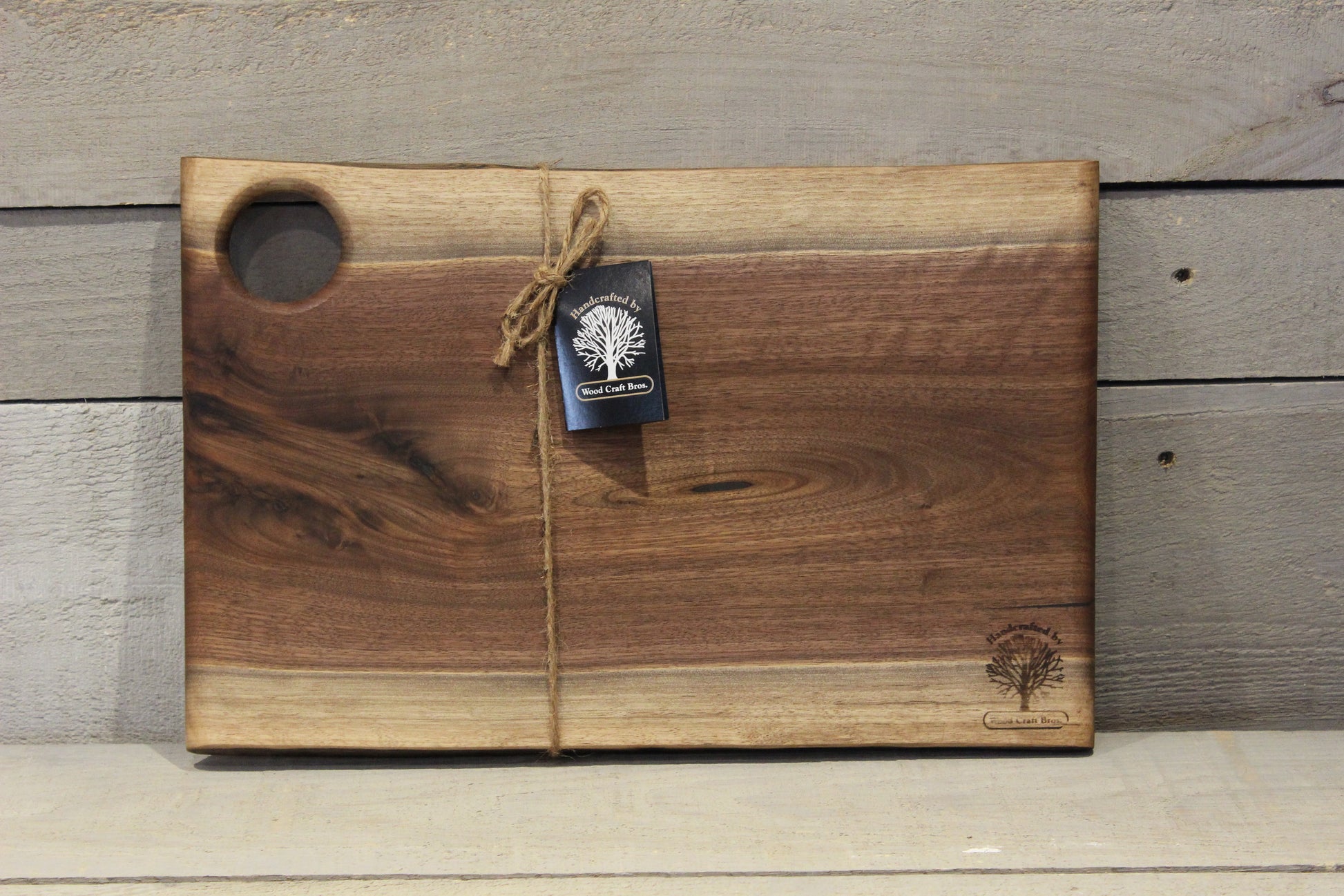 Live Edge Small Serving Board (WBS614)-Live Edge Charcuterie Board-Woodcraft Bros