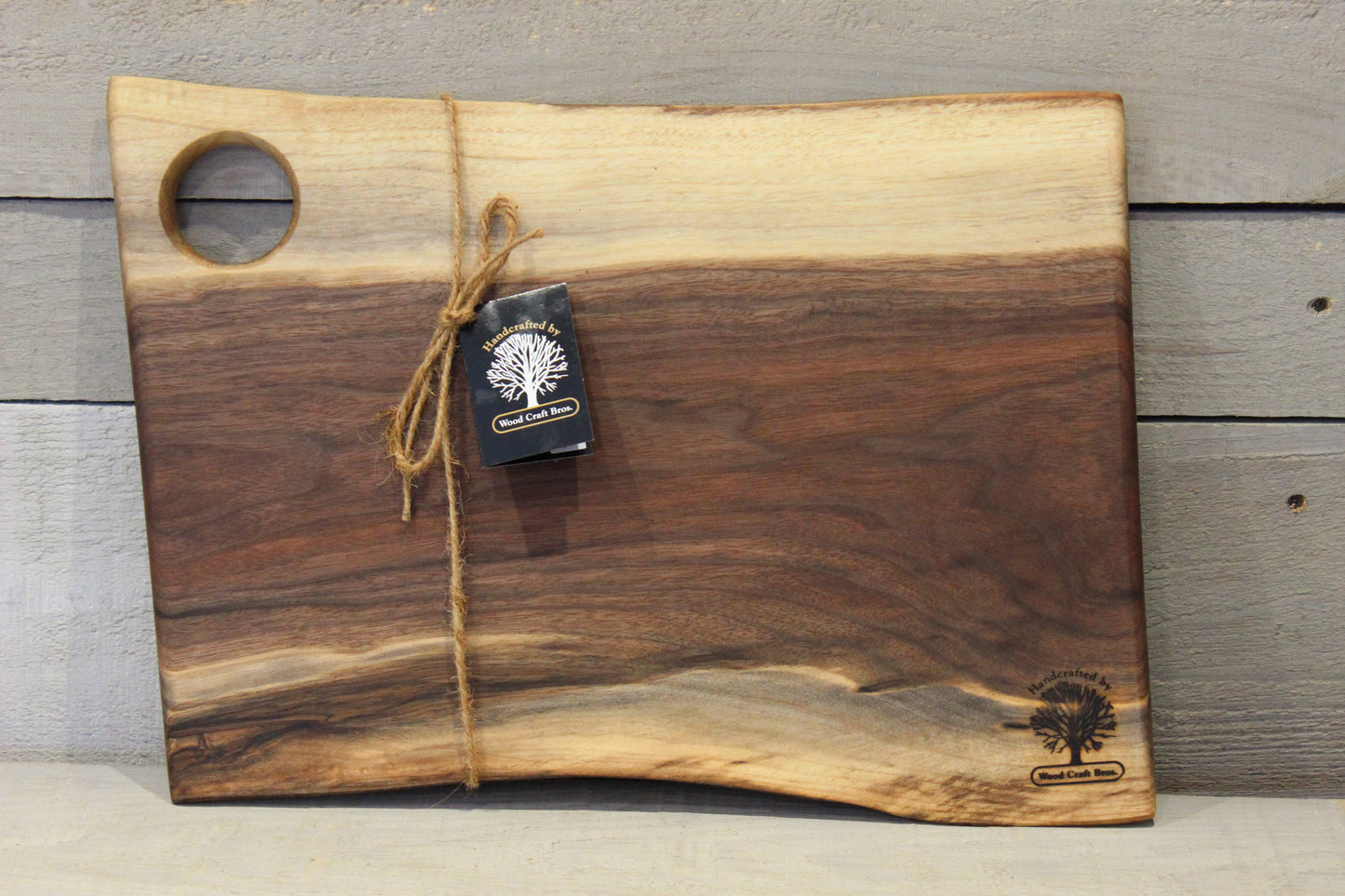 Live Edge Small Serving Board (WBS615)-Live Edge Charcuterie Board-Woodcraft Bros