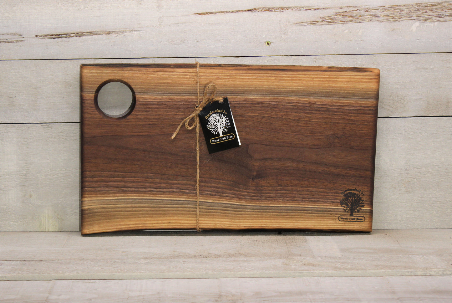 Live Edge Small Serving Board (WBS713)-Live Edge Charcuterie Boards-Woodcraft Bros