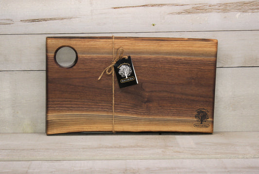 Live Edge Small Serving Board (WBS713)-Live Edge Charcuterie Boards-Woodcraft Bros