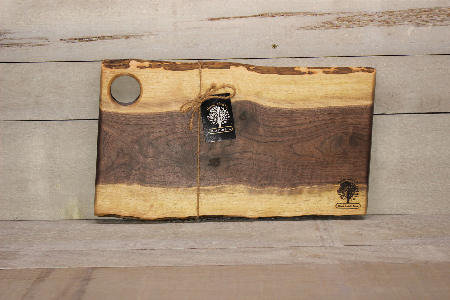 Live Edge Small Serving Wooden Board-Woodcraft Bros