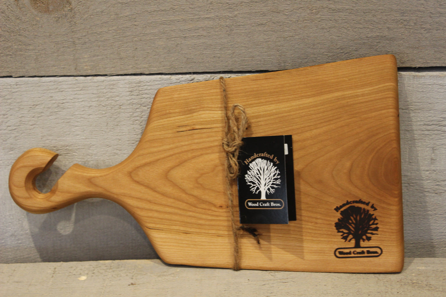 Wine and Cheese Board (WCB611) | small wooden cheese boards | Woodcraft Bros