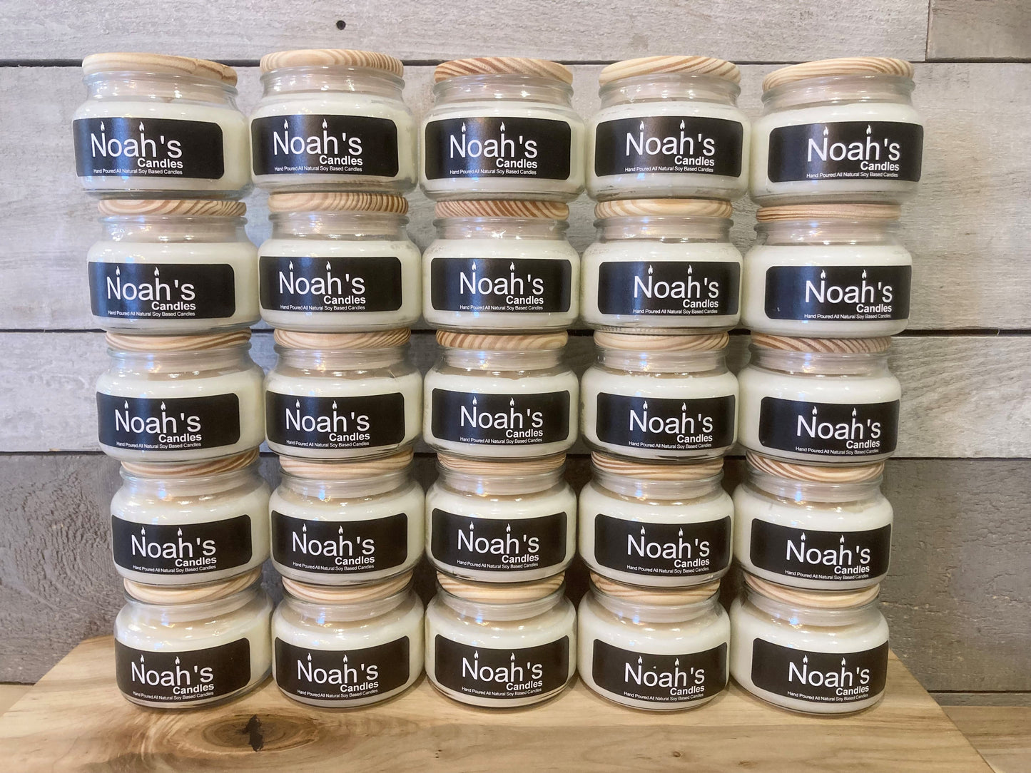Noah's Candles-Lavendar-Woodcraft Bros