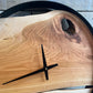 Live Edge Wood Clock (18”)