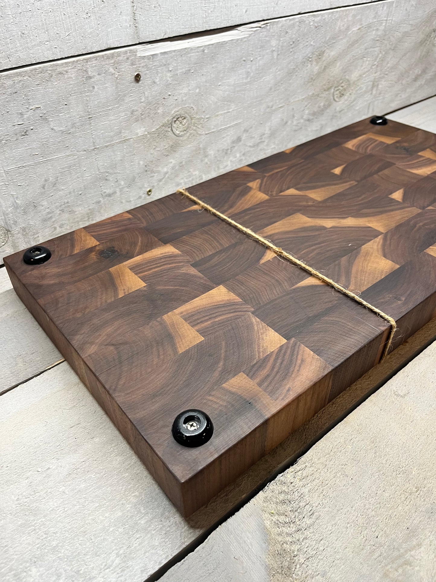 End Grain Butcher Block with a drip channel (BB100)