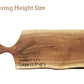 Live Edge Large Serving Board(L413)-Large Wood Charcuterie Board-Woodcraft Bros