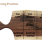 Live Edge Medium Wooden Serving Board (WBM715) | Woodcraft Bros