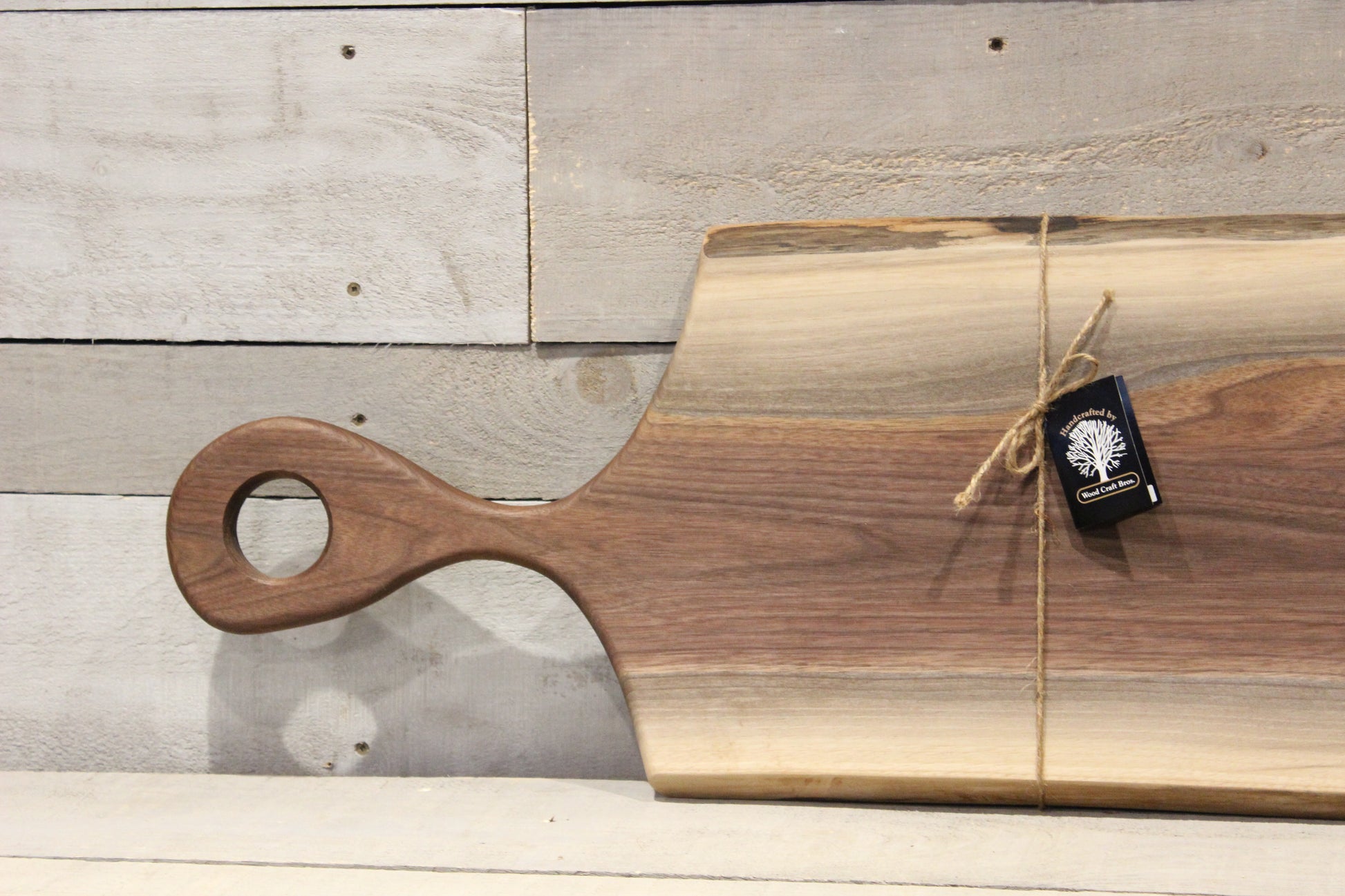 Live Edge Large Serving Board (WBL600)-Live Edge Cheese Board-Woodcraft Bros