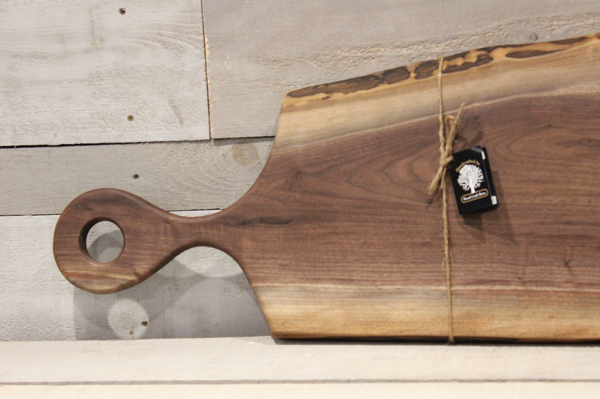 Live Edge Large Serving Board (WBL608)-Wooden Serving Board-Woodcraft Bros