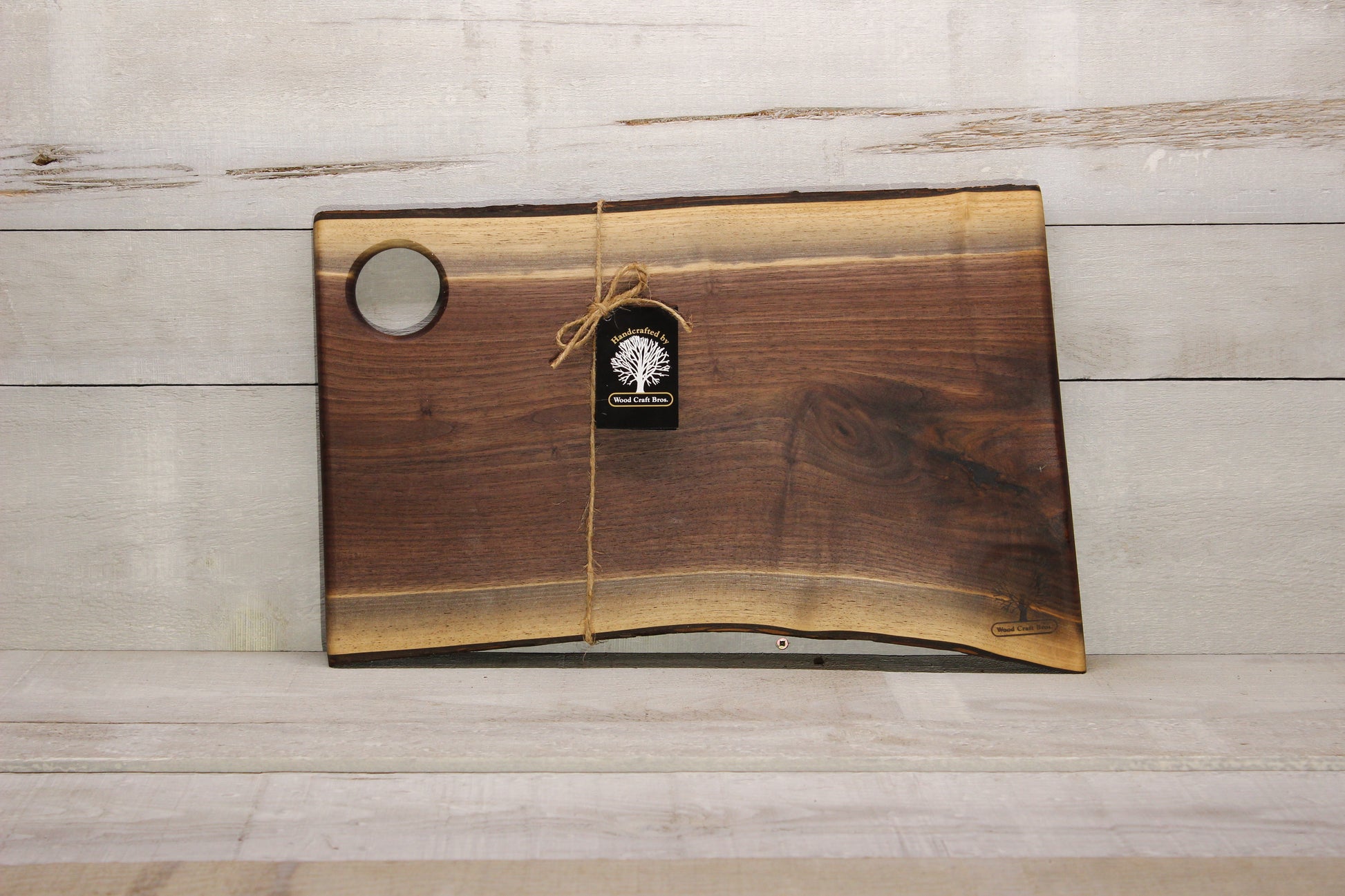 Live Edge Small Serving Board (WBS712) | Wooden Cheese Tray