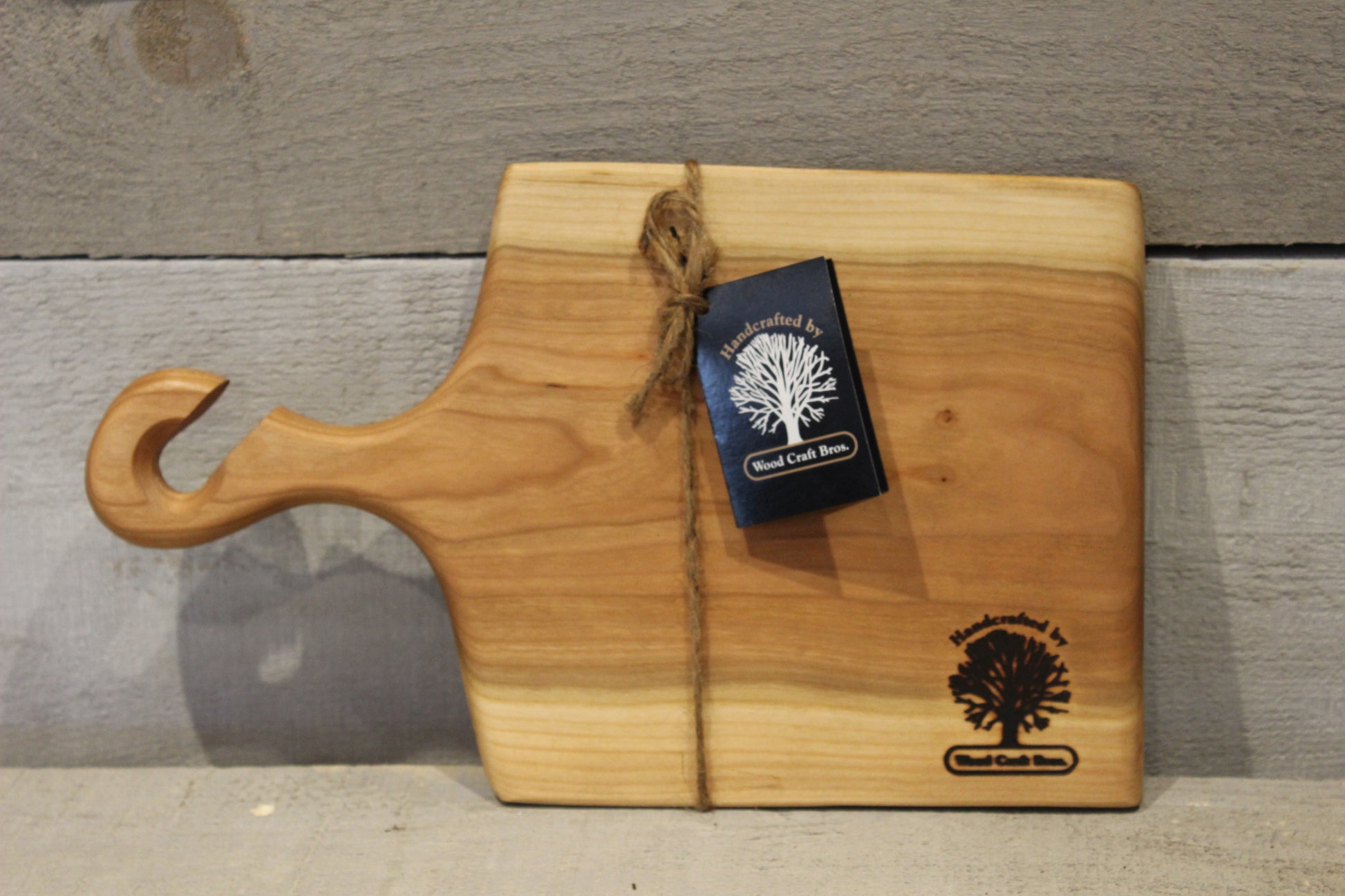 Wine and Cheese Board (WCB612)-Live Edge Cheese Tray-Woodcraft Bros