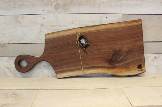 Live Edge Large Wooden Serving Board (L415)-Wine & Cheese Tray-Woodcraft Bros