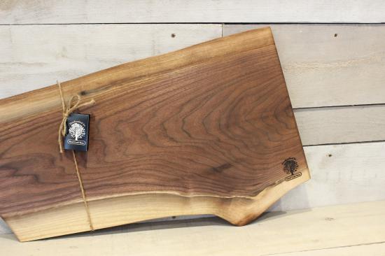 Live Edge Large Wooden Serving Board (L416)-Wine & Cheese Tray-Woodcraft Bros