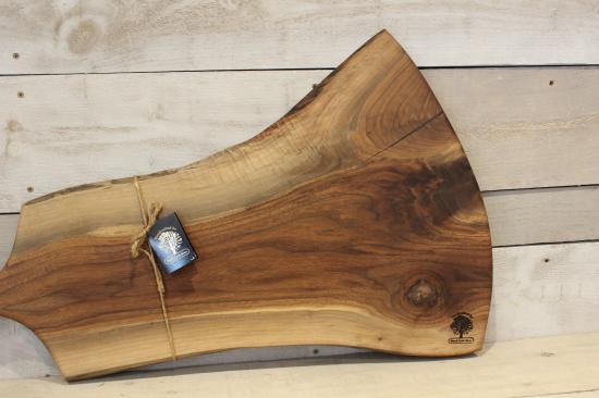 Live Edge Large Wooden Serving Board (L417)-Wine & Cheese Tray-Woodcraft Bros